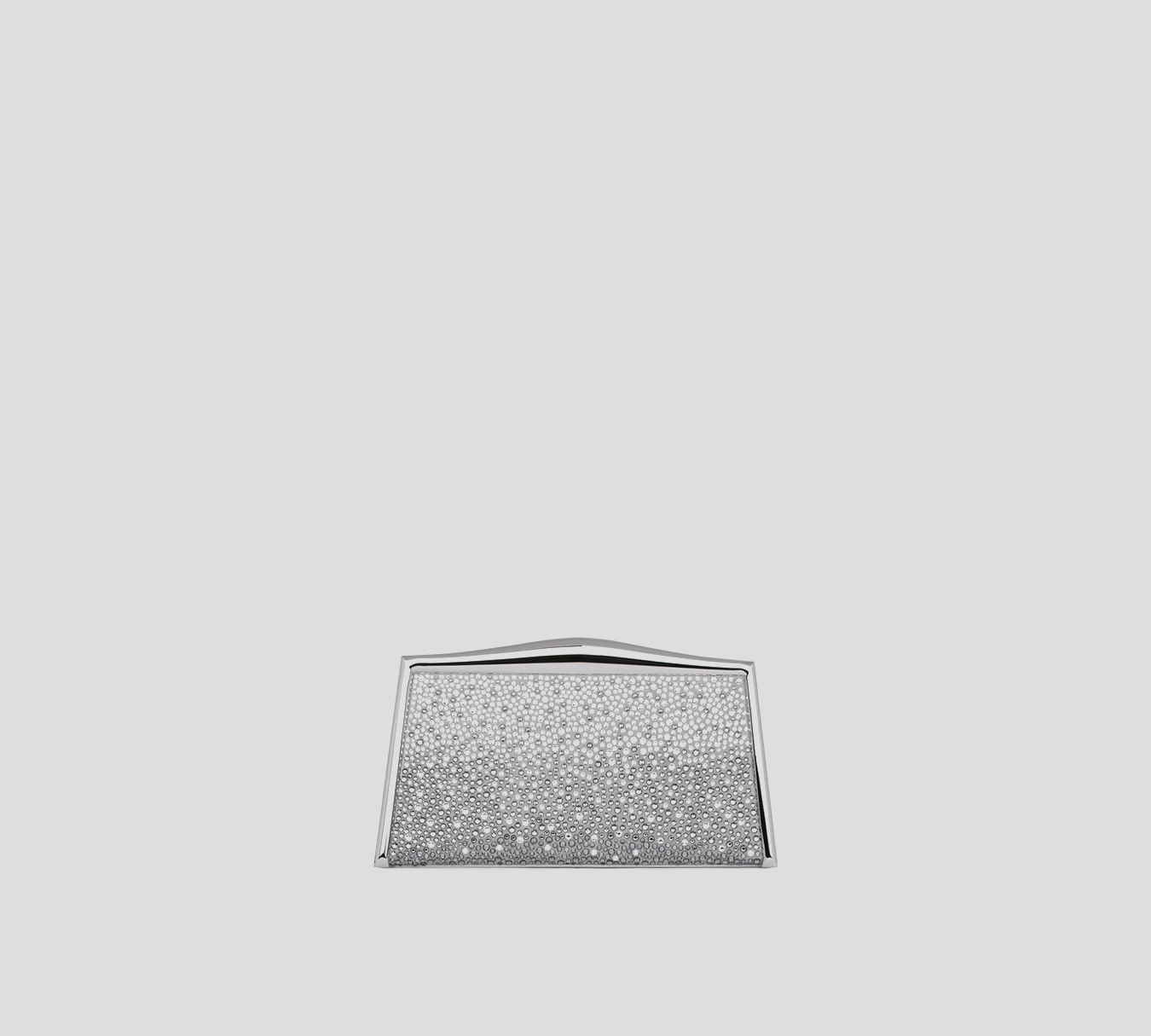 Elie Saab - CARTERA DE MANO DE CUERO ADORNADO CON CRISTALES JOLIE