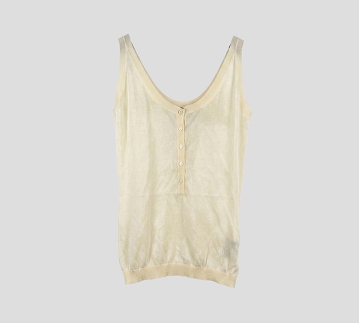 [TO269NR26-W0001-CK017] Elie Saab - TOP DE PUNTO BLANCO