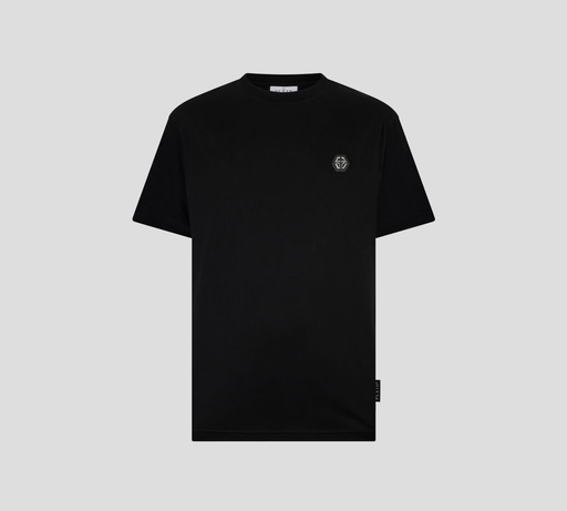 Philipp Plein - FRANELA NEGRA CLASICA CON LOGO PEQUEÑO