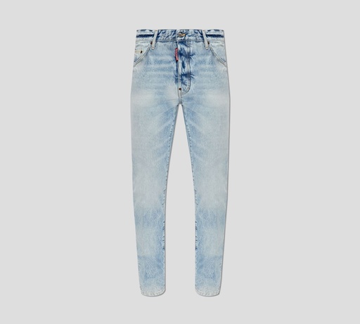 Dsquared2 - SKINNY JEANS PRELAVADOS CON RASGADURAS