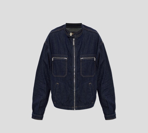 Dsquared2 - CHAQUETA DE JEANS CON CIERRE FRONTAL