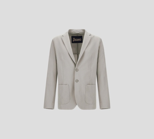 Herno - BLAZER GRIS CLARO CURRUGADO