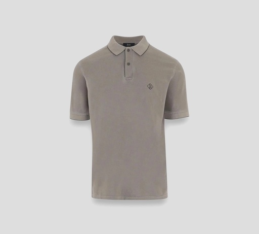 Herno - POLO GRIS CLARO PIQUE
